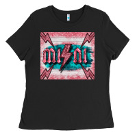 Black western mini pink glitter Ladies Tee - BarkalooDesign