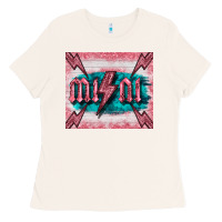 Bone western mini pink glitter Ladies Tee - BarkalooDesign