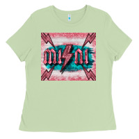 Matcha western mini pink glitter Ladies Tee - BarkalooDesign