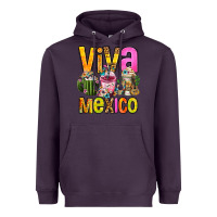 Plum viva mexico mexican coffee cups Heavyweight Hoodie - FaDigitalArtStudio