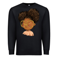 Black black girl Premium Sweatshirt - FaDigitalArtStudio