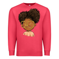 Cardinal black girl Premium Sweatshirt - FaDigitalArtStudio