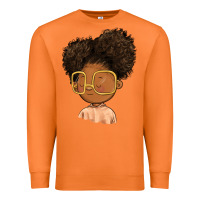 Carrot black girl Premium Sweatshirt - FaDigitalArtStudio