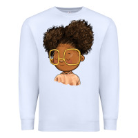 White black girl Premium Sweatshirt - FaDigitalArtStudio