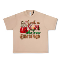 Burro just a girl who loves christmas Urban Heavy Tee - BundleAndBundleShop
