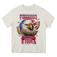Cream freedom born free tour 1776 Heavy Core Tee - NancyCooperArtShop
