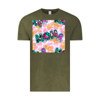 Breast Cancer Awareness Mom With Leopard Patterns Vintage Tee | Teevron