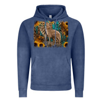Vintage Denim Western Wolves Vintage Hoodie - Jasminsmagicworld