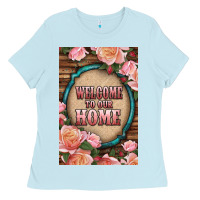 Western Welcome To Our Home Ladies Tee | Teevron