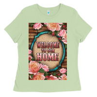 Matcha Western Welcome To Our Home Ladies Tee - LillyAllenDesigns