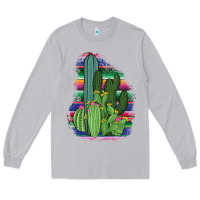 Moon Dust Western Serape Cactus Long Sleeve Tee - Bettercallsaul