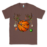 Chestnut Basketball Horn Christmas Classic Tee - BundleAndBundleShop