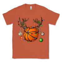 Copper Basketball Horn Christmas Classic Tee - BundleAndBundleShop