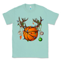 Seafoam Basketball Horn Christmas Classic Tee - BundleAndBundleShop