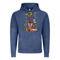 Vintage Denim baby elf Vintage Hoodie - MaliasSmallBusiness