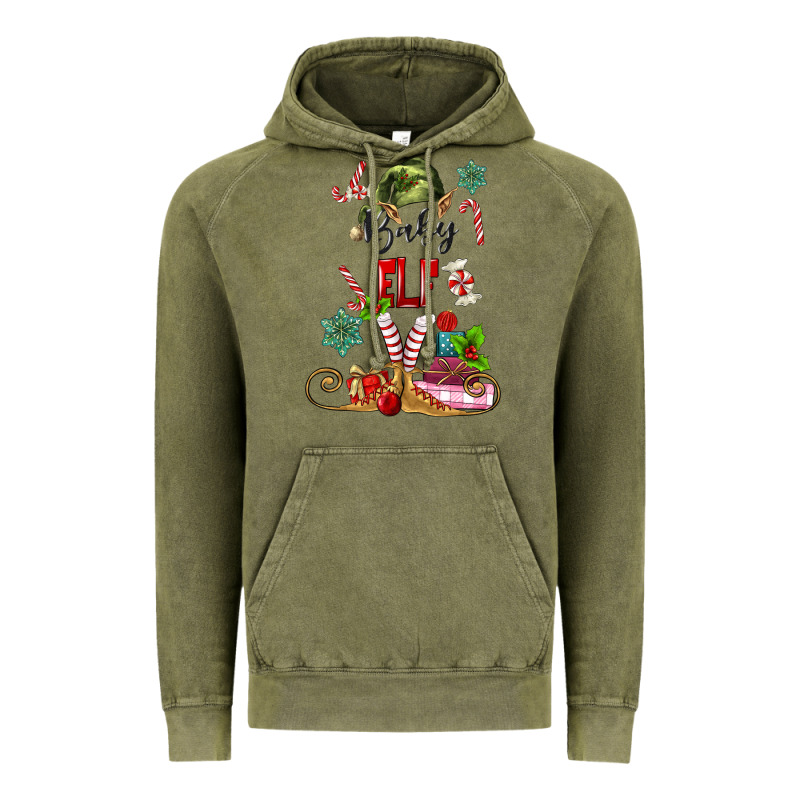 Baby Elf Vintage Hoodie by MaliasSmallBusiness | Teevron