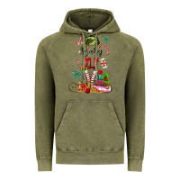 Vintage Olive baby elf Vintage Hoodie - MaliasSmallBusiness
