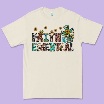 Faith Is Essential Premium Tee Designed By Jahusdesignshop