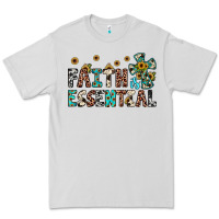 Dove Grey faith is essential Premium Tee - JahusDesignShop