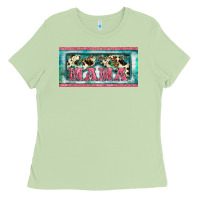 Matcha western mama     license plate Ladies Tee - BarkalooDesign