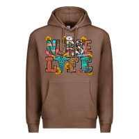 Chestnut nurse life Premium Hoodie - OliviaCreatesArt