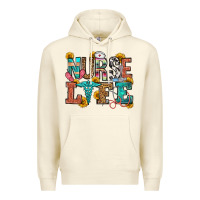 Sandshell nurse life Premium Hoodie - OliviaCreatesArt