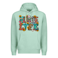 Seafoam nurse life Premium Hoodie - OliviaCreatesArt