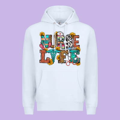 Nurse Life Premium Hoodie Designed By Oliviacreatesart