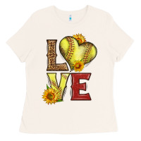 Western Love Softball Ladies Tee | Teevron