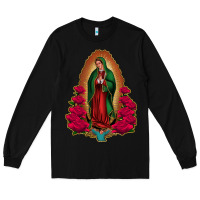 Black Our Lady of Guadalupe Long Sleeve Tee - Bettercallsaul
