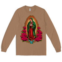 Toasted Coconut Our Lady of Guadalupe Long Sleeve Tee - Bettercallsaul