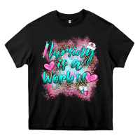 Black nursing is a work of Heavy Core Tee - BarkalooDesign