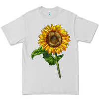 Dove Grey mammoth sunflower Premium Tee - LillyAllenDesigns