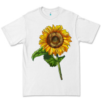 White mammoth sunflower Premium Tee - LillyAllenDesigns