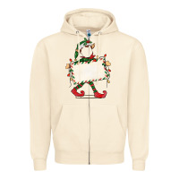 Sandshell customize christmas elf Zipper Hoodie - CowGirlArtShop