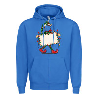 True Royal customize christmas elf Zipper Hoodie - CowGirlArtShop