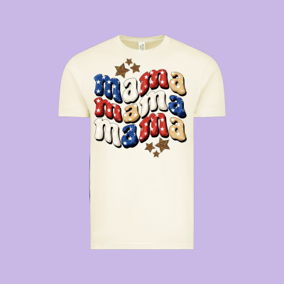 American Mama Vintage Tee Designed By Bundleandbundleshop