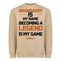 Mushroom Grandaddy Is My Name Becoming A Legend Is My Game Heavyweight Sweatshirt - Bettercallsaul
