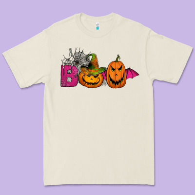 Boo Pumpkins Premium Tee Designed By Jasminsmagicworld