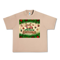 Burro just a girl who loves christmas tumbler Urban Heavy Tee - BundleAndBundleShop