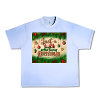 Grape Ice just a girl who loves christmas tumbler Urban Heavy Tee - BundleAndBundleShop
