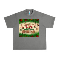 Tornado just a girl who loves christmas tumbler Urban Heavy Tee - BundleAndBundleShop