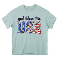 Arona god bless the usa Heavy Core Tee - NancyCooperArtShop