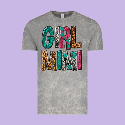 Girl Mimi Vintage Tee Designed By Bundleandbundleshop
