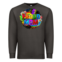 Smoke proud mom lgbt Premium Sweatshirt - FaDigitalArtStudio