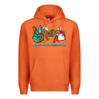 Carrot peace love phlebotomy Premium Hoodie - OliviaCreatesArt