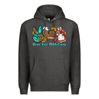 Charcoal Heather peace love phlebotomy Premium Hoodie - OliviaCreatesArt