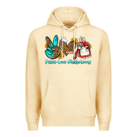 Peace Love Phlebotomy Premium Hoodie | Teevron