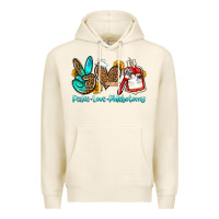 Tofu peace love phlebotomy Premium Hoodie - OliviaCreatesArt