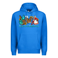 True Royal peace love phlebotomy Premium Hoodie - OliviaCreatesArt